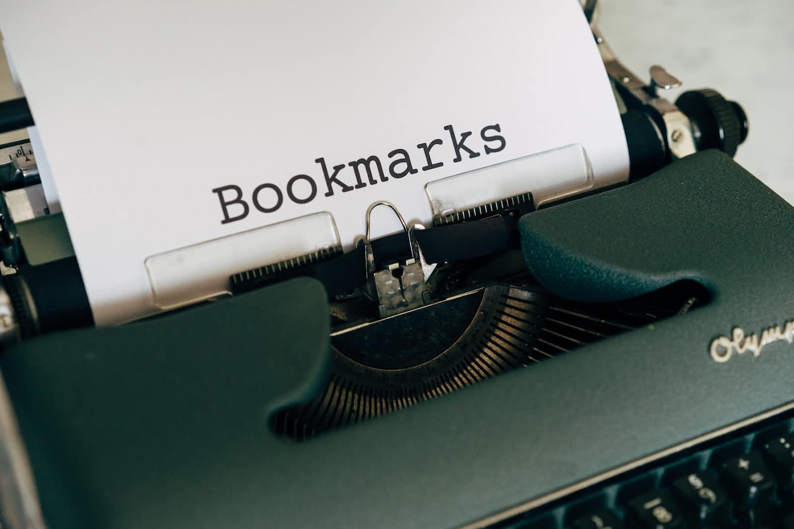 What you discover when you clean your Bookmarks ?